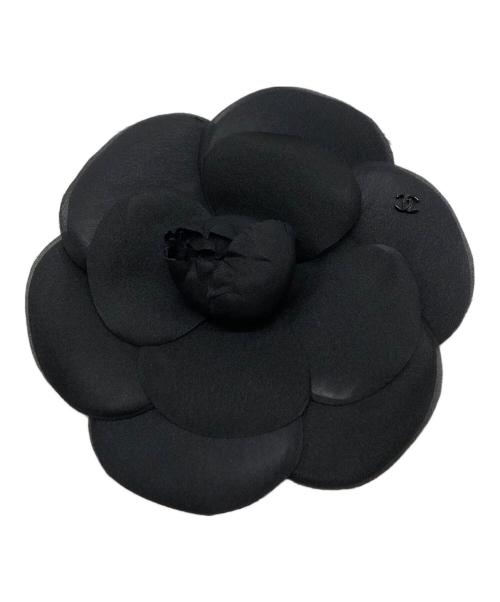 CHANEL（シャネル）CHANEL (シャネル) カメリアコサージュ ブラックの古着・服飾アイテム
