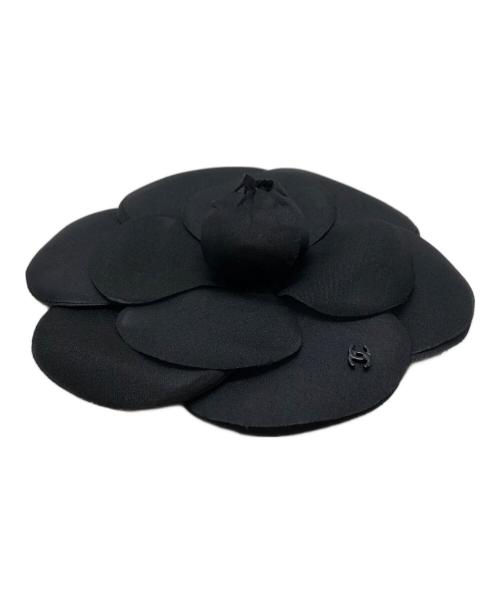 CHANEL（シャネル）CHANEL (シャネル) カメリアコサージュ ブラックの古着・服飾アイテム
