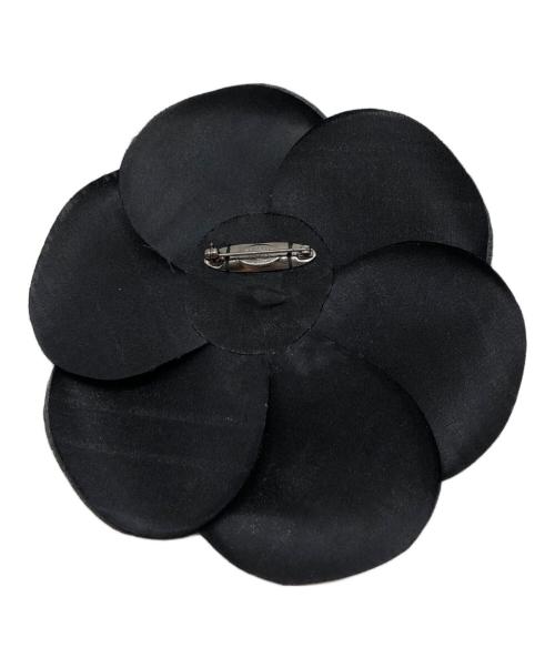CHANEL（シャネル）CHANEL (シャネル) カメリアコサージュ ブラックの古着・服飾アイテム