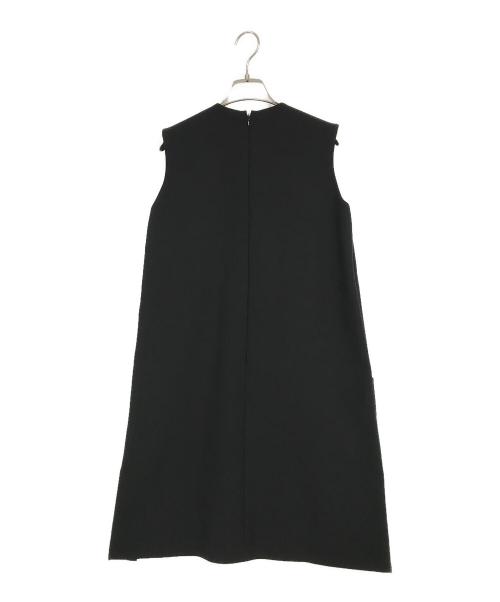 YOKO CHAN（ヨーコチャン）YOKO CHAN (ヨーコチャン) ノースリーブワンピース ブラック サイズ:38の古着・服飾アイテム