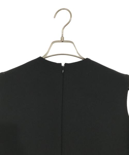 YOKO CHAN（ヨーコチャン）YOKO CHAN (ヨーコチャン) ノースリーブワンピース ブラック サイズ:38の古着・服飾アイテム