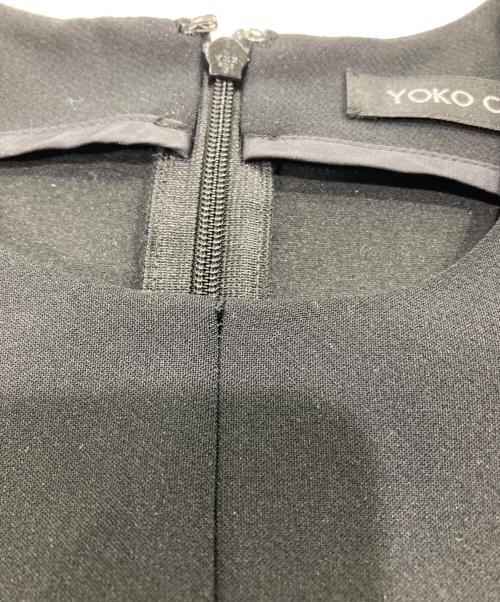YOKO CHAN（ヨーコチャン）YOKO CHAN (ヨーコチャン) ノースリーブワンピース ブラック サイズ:38の古着・服飾アイテム