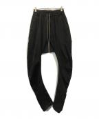 A.F ARTEFACTエーエフ アーティファクト）の古着「カーブパンツ」｜ブラック