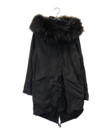 Galaabend（ガラアーベント）の古着「プレミアムチノモッズコート」｜ブラック