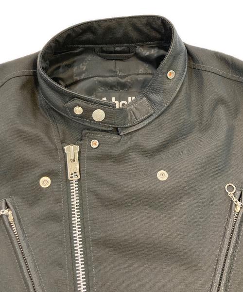 Schott（ショット）Schott (ショット) DOUBLE BREST for RIDING ブラック サイズ:Lの古着・服飾アイテム