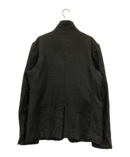 BLACK COMME des GARCONS（ブラックコムデギャルソン）BLACK COMME des GARCONS (ブラックコムデギャルソン) スタッズテーラードジャケット ブラック サイズ:-の古着・服飾アイテム