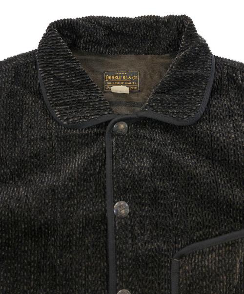 RRL（ダブルアールエル）RRL (ダブルアールエル) ツイードプリントコーデュロイジャケット ブラウン サイズ:SIZE Sの古着・服飾アイテム