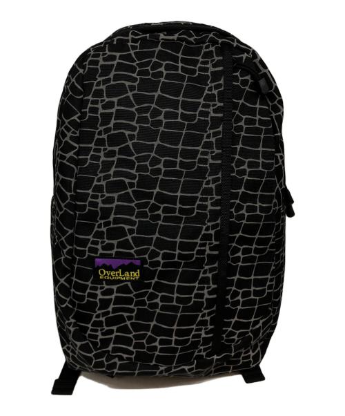 overland equipment（オーバーランドイクイップメント）overland equipment (オーバーランドイクイップメント) B:MING LIFE STORE (ビーミングライフストア) 別注 スパイダーウェブ バッグパック ブラックの古着・服飾アイテム