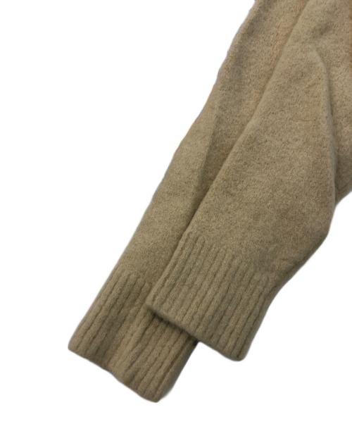 AMI Alexandre Mattiussi（アミアレクサンドルマテュッシ）AMI Alexandre Mattiussi (アミアレクサンドルマテュッシ) ハイネックニット ベージュ サイズ:SIZE XSの古着・服飾アイテム