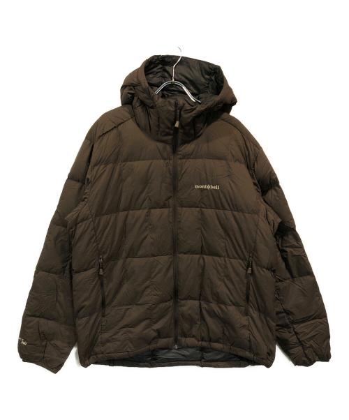 mont-bell（モンベル）mont-bell (モンベル) ネージュダウン パーカ ダークブラウン サイズ:Mの古着・服飾アイテム