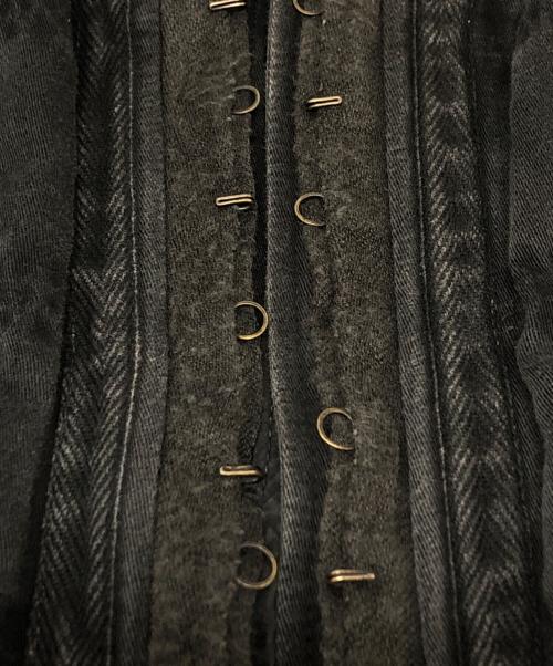 SHARE SPIRIT（シェアスピリット）SHARE SPIRIT (シェアスピリット) ダメージデニムジャケット ブラウン サイズ:Mの古着・服飾アイテム