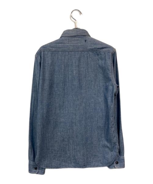 RRL（ダブルアールエル）RRL (ダブルアールエル) シャンブレーシャツ ブルー サイズ:XSの古着・服飾アイテム