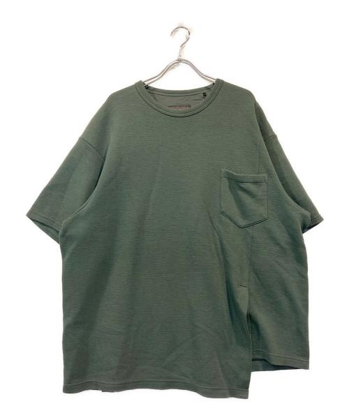 Y-3（ワイスリー）Y-3 (ワイスリー) Natural Spacer Loose Short Sleeve Tee グリーン サイズ:XSの古着・服飾アイテム