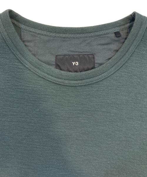 Y-3（ワイスリー）Y-3 (ワイスリー) Natural Spacer Loose Short Sleeve Tee グリーン サイズ:XSの古着・服飾アイテム