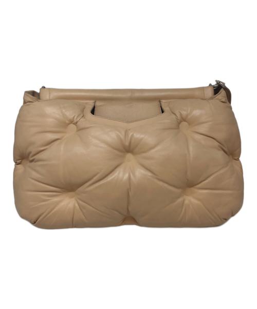 Maison Margiela（メゾンマルジェラ）Maison Margiela (メゾンマルジェラ) グラムスラム ミディアム ハンドバッグ ベージュの古着・服飾アイテム