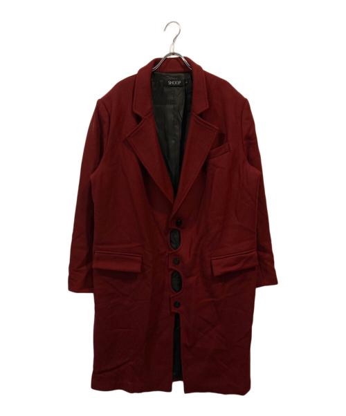 shoop（シュープ）shoop (シュープ) コート レッド サイズ:Freeの古着・服飾アイテム