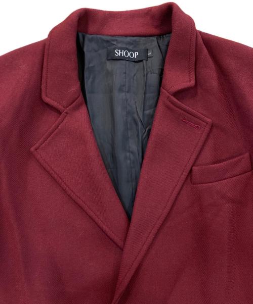 shoop（シュープ）shoop (シュープ) コート レッド サイズ:Freeの古着・服飾アイテム