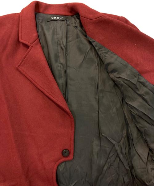 shoop（シュープ）shoop (シュープ) コート レッド サイズ:Freeの古着・服飾アイテム