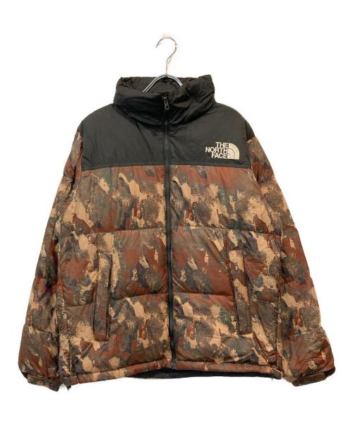 THE NORTH FACE（ザ ノース フェイス）THE NORTH FACE (ザ ノース フェイス) ノベルティーヌプシジャケット ブラック×ブラウン サイズ:SIZE Mの古着・服飾アイテム