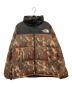 THE NORTH FACE（ザ ノース フェイス）の古着「ノベルティーヌプシジャケット」｜ブラック×ブラウン