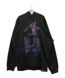 GROUND Y×BATTLE OF TOKYO（グラウンドワイ×バトルオブトーキョー）の古着「コラボレーションフーディ」｜ブラック