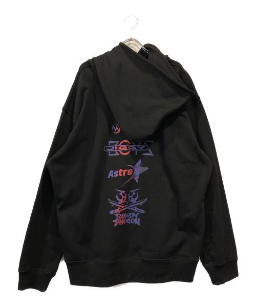GROUND Y（グラウンドワイ）GROUND Y (グラウンドワイ) BATTLE OF TOKYO (バトルオブトーキョー) コラボレーションフーディ ブラック サイズ:3の古着・服飾アイテム