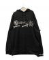 GROUND Y（グラウンドワイ）の古着「コラボレーションフーディ」｜ブラック