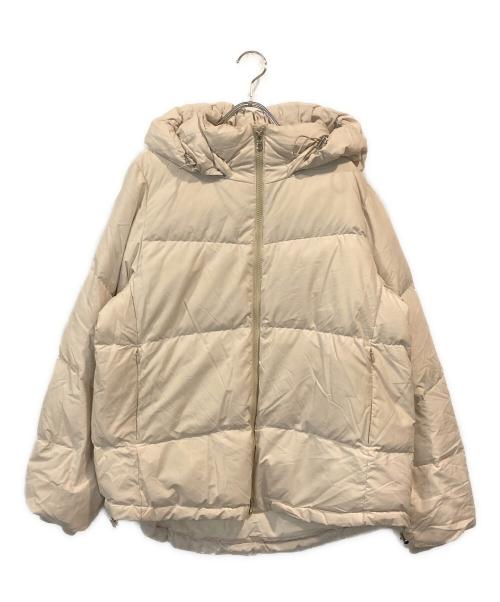 Hakuu（ハク）hakuu (ハク) 別注 DOWN ジャケット アイボリー サイズ:SIZE Mの古着・服飾アイテム