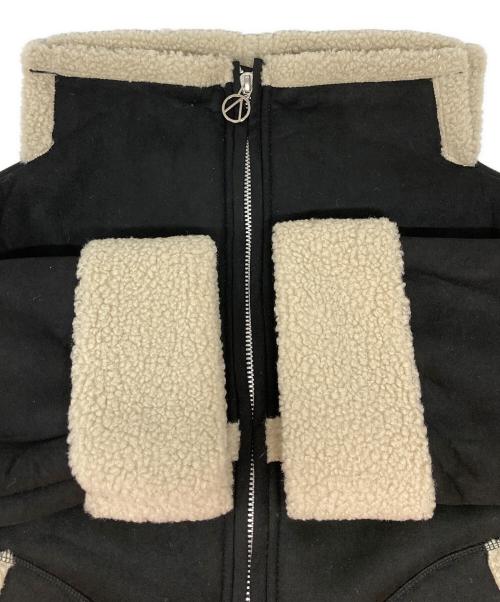 AND MARY（アンドマリー）AND MARY (アンドマリー) Gigi mouton jacket ブラック サイズ:Freeの古着・服飾アイテム