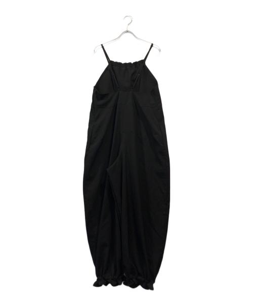 OMMO（オーエムエムオー）OMMO (オーエムエムオー) VOLUME HEM GATHER ALL IN ONE ブラック サイズ:SIZE Freeの古着・服飾アイテム