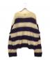LITTLEBIG (リトルビッグ) Mohair Knit ベージュ×パープル サイズ:M：13000円