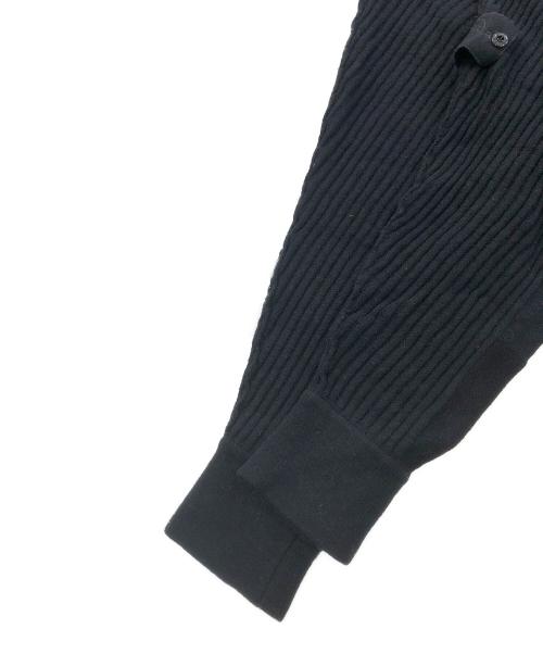 STONE ISLAND（ストーンアイランド）STONE ISLAND (ストーンアイランド) ワッペンニット ブラック サイズ:SIZE Mの古着・服飾アイテム