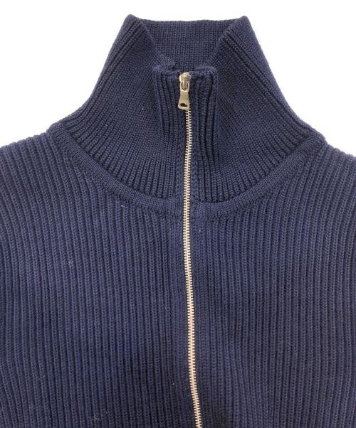 ANDERSEN-ANDERSEN（アンデルセン アンデルセン）Andersen-Andersen (アンデルセン アンデルセン) 5Ｇドライバーズニット ネイビー サイズ:SIZE Lの古着・服飾アイテム