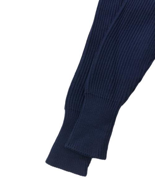 ANDERSEN-ANDERSEN（アンデルセン アンデルセン）Andersen-Andersen (アンデルセン アンデルセン) 5Ｇドライバーズニット ネイビー サイズ:SIZE Lの古着・服飾アイテム