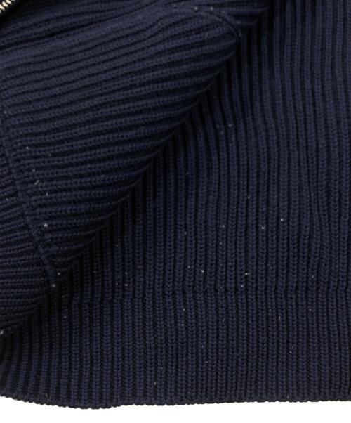 ANDERSEN-ANDERSEN（アンデルセン アンデルセン）Andersen-Andersen (アンデルセン アンデルセン) 5Ｇドライバーズニット ネイビー サイズ:SIZE Lの古着・服飾アイテム
