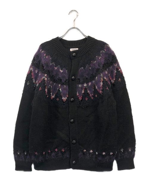 Coohem（コーヘン）Coohem (コーヘン) NORDIC KNIT C/D ブラック サイズ:SIZE Lの古着・服飾アイテム