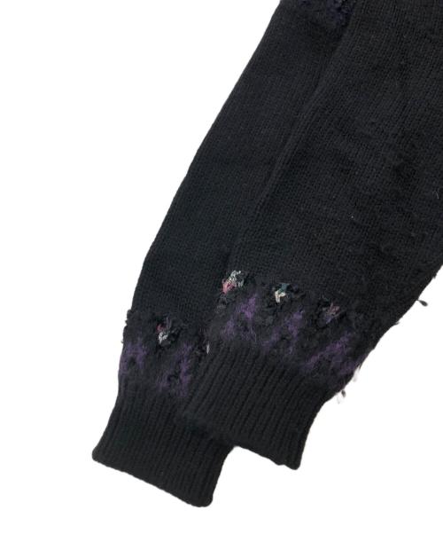 Coohem（コーヘン）Coohem (コーヘン) NORDIC KNIT C/D ブラック サイズ:SIZE Lの古着・服飾アイテム