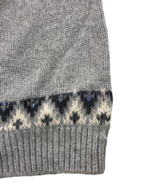 Coohem（コーヘン）Coohem (コーヘン) ノルディックニット グレー サイズ:SIZE Lの古着・服飾アイテム