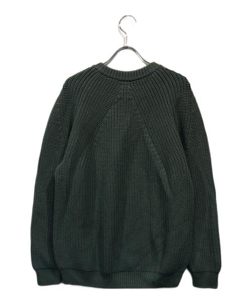 BATONER（バトナ―）BATONER (バトナ―) SIGNATURE CREW NECK グリーン サイズ:SIZE 2の古着・服飾アイテム