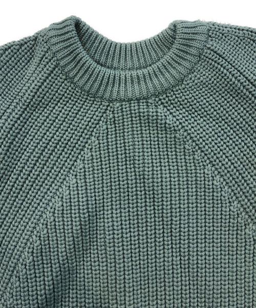 BATONER（バトナ―）BATONER (バトナ―) SIGNATURE CREW NECK グリーン サイズ:SIZE 2の古着・服飾アイテム