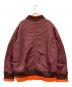 Maison MIHARA YASUHIRO (メゾン ミハラ ヤスヒロ) ビックファスナー ボンバージャケット ボルドー サイズ:SIZE Free：25000円