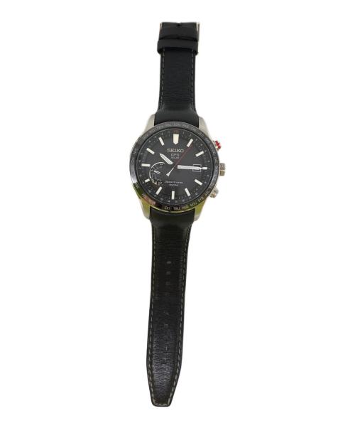 SEIKO（セイコー）SEIKO (セイコー) 腕時計 ブラックの古着・服飾アイテム
