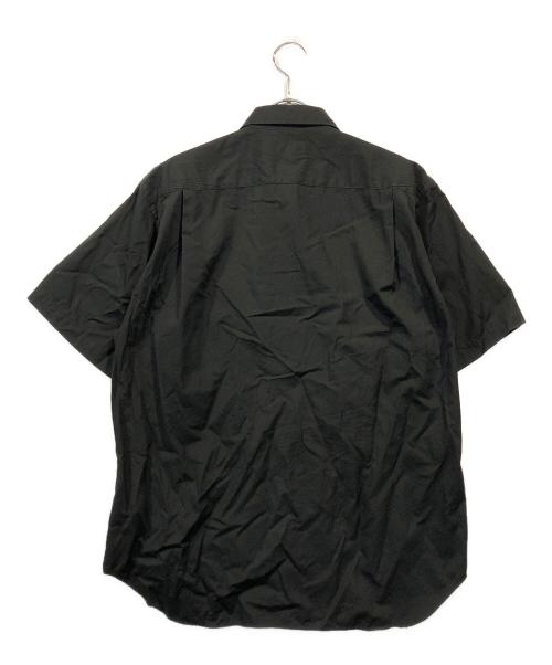 COMME des GARCONS HOMME（コムデギャルソン オム）COMME des GARCONS HOMME (コムデギャルソン オム) デザイン半袖シャツ ブラック サイズ:Mの古着・服飾アイテム