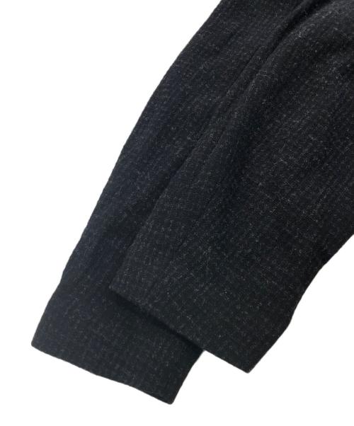 yokosakamoto（ヨウコサカモト）YOKOSAKAMOTO (ヨウコサカモト) OVER BLOUSON ブラック サイズ:SIZE Mの古着・服飾アイテム