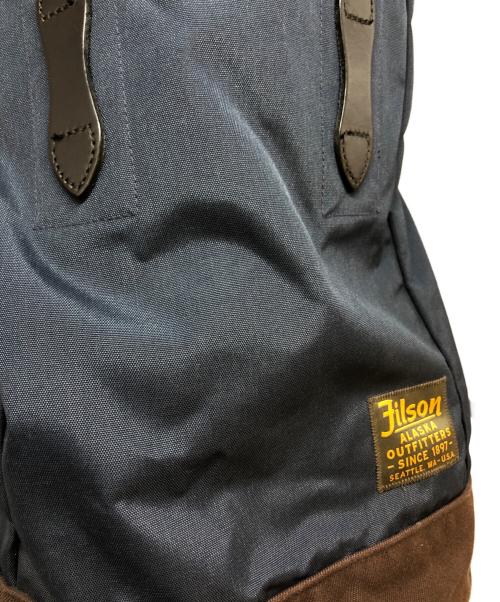 FILSON（フィルソン）FILSON (フィルソン) デイパック ネイビー×ブラウンの古着・服飾アイテム