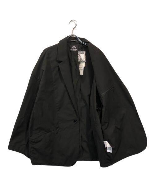 Manastash（マナスタッシュ）Manastash (マナスタッシュ) RIVER VEST EXTRA MILE 1B JACKET ブラック サイズ:Lの古着・服飾アイテム