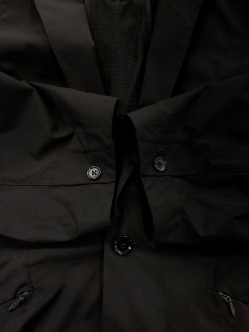 Manastash（マナスタッシュ）Manastash (マナスタッシュ) RIVER VEST EXTRA MILE 1B JACKET ブラック サイズ:Lの古着・服飾アイテム