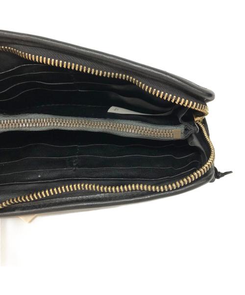 campomaggi（カンポマッジ）campomaggi (カンポマッジ) レザーウォレット ブラックの古着・服飾アイテム