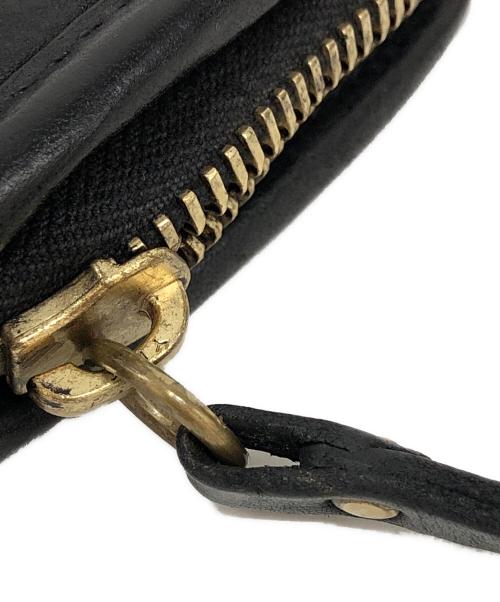 campomaggi（カンポマッジ）campomaggi (カンポマッジ) レザーウォレット ブラックの古着・服飾アイテム