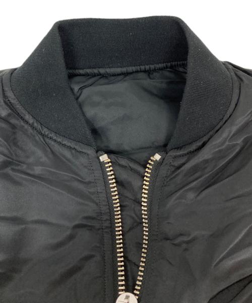 ALPHA（アルファ）ALPHA (アルファ) Mastermind JAPAN (マスターマインド ジャパン) C2H4 (シーツーエイチフォー) MA-1 OVERSIZED BOMBER JACKET ブラック サイズ:Sの古着・服飾アイテム